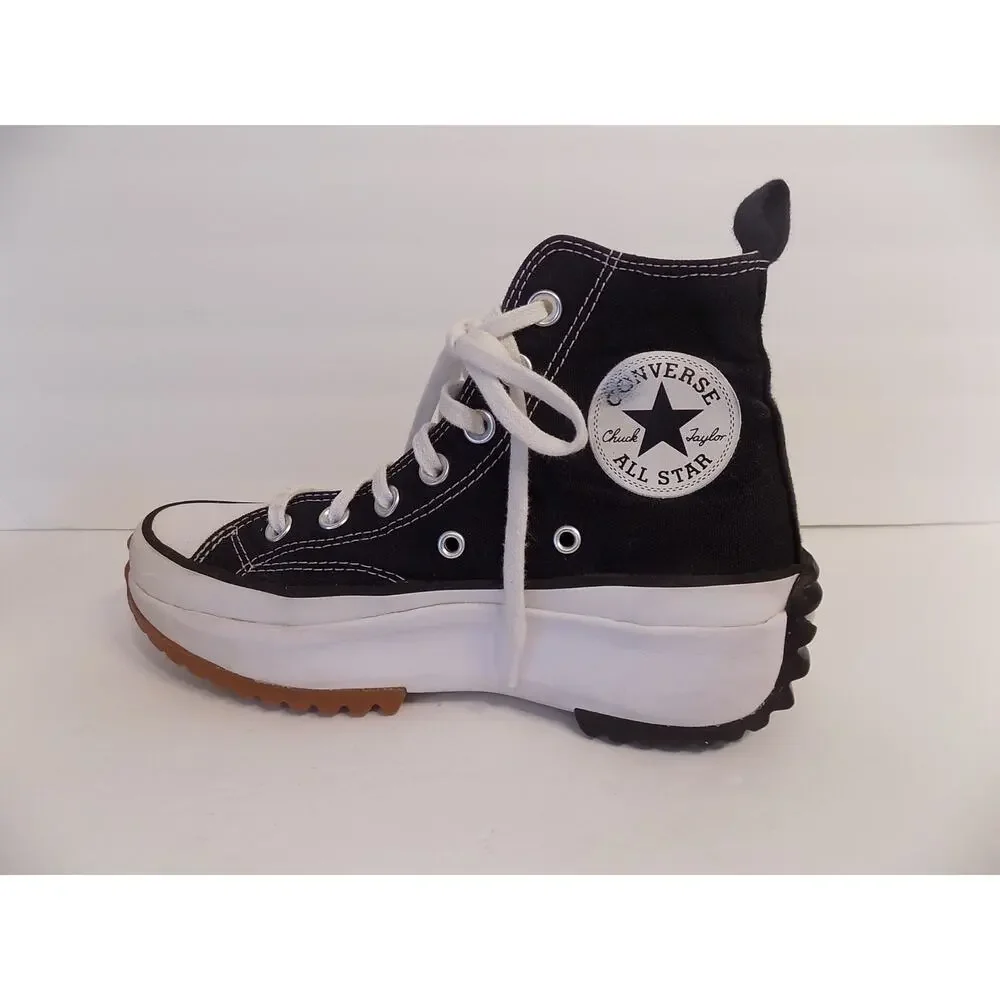 Converse Chuck Taylor platform sneakers black high top size womens 6